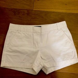J crew white jean shorts